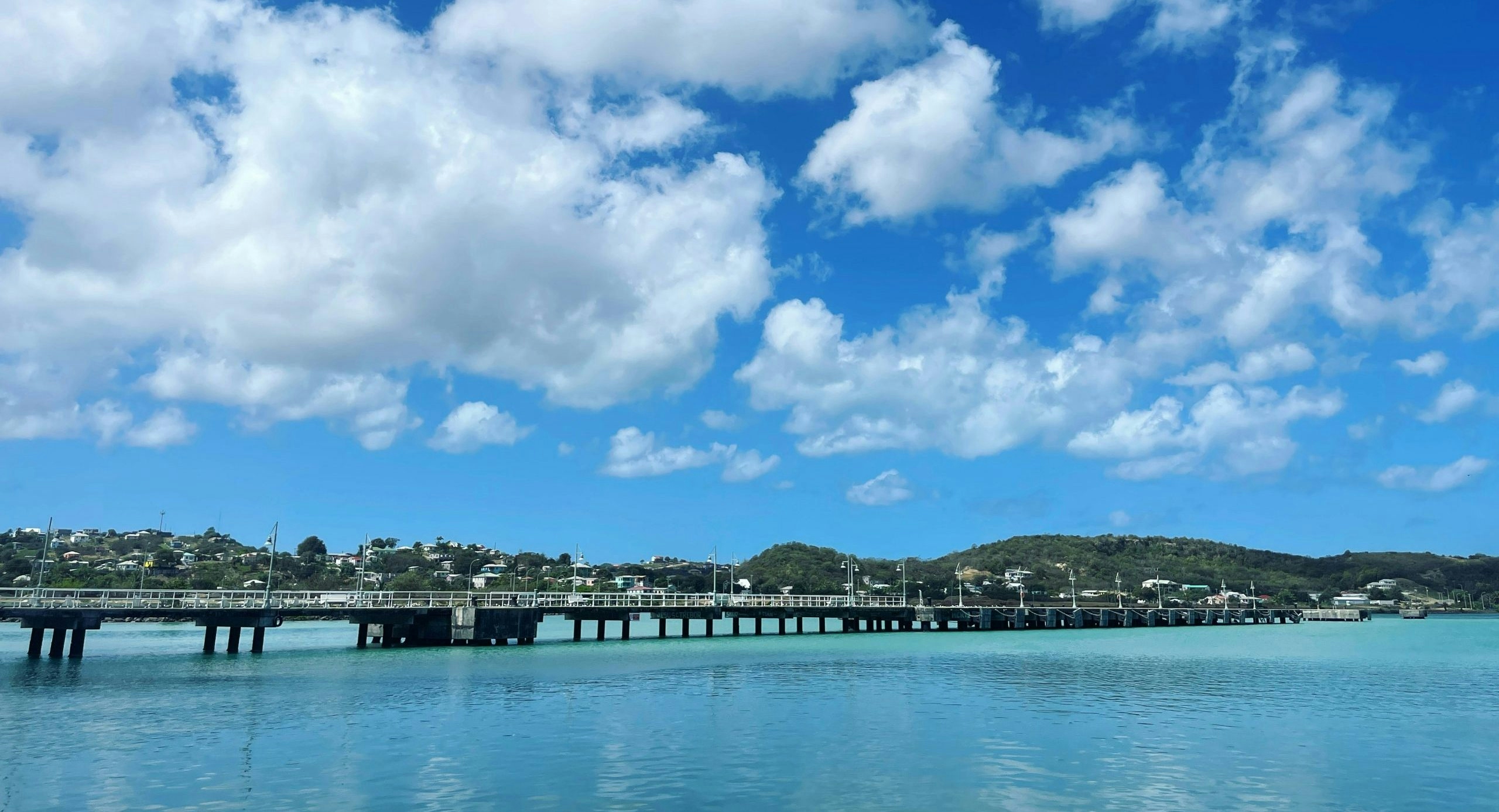 Drone view of Antigua and Barbuda highlighting its Caribbean beaches and natural beauty