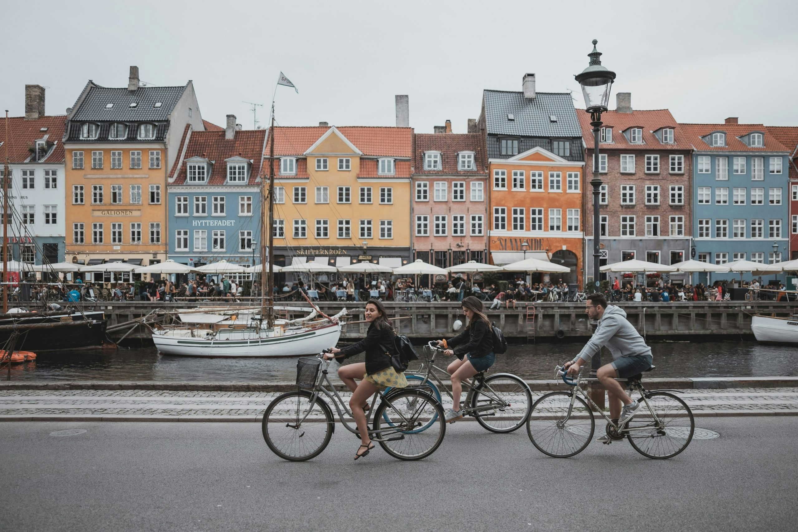 colorful waterfront architecture in Denmark, providing local context for Buy Weed in Denmark content