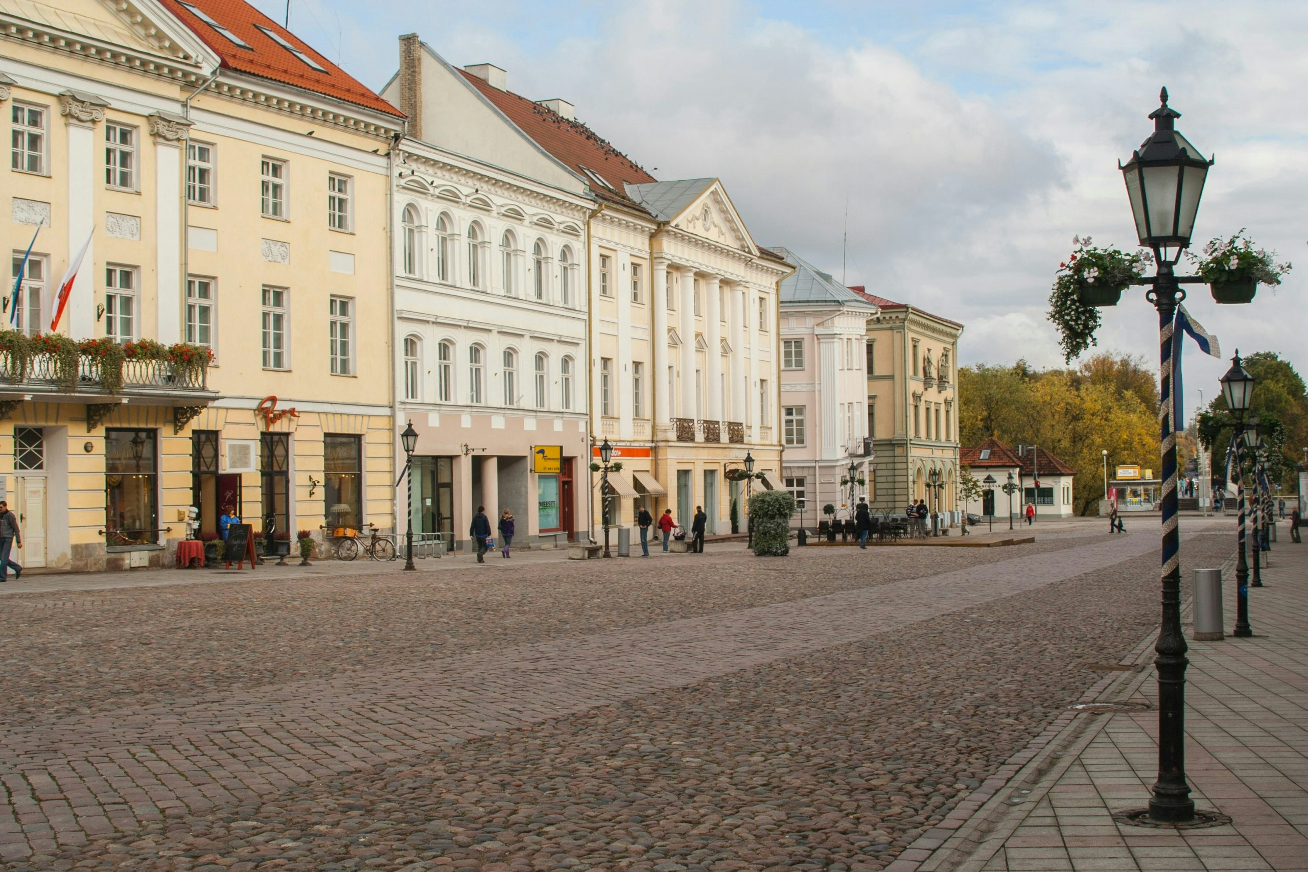 Aerial view of Estonia's capital city showcasing a blend of modern and historic architecture