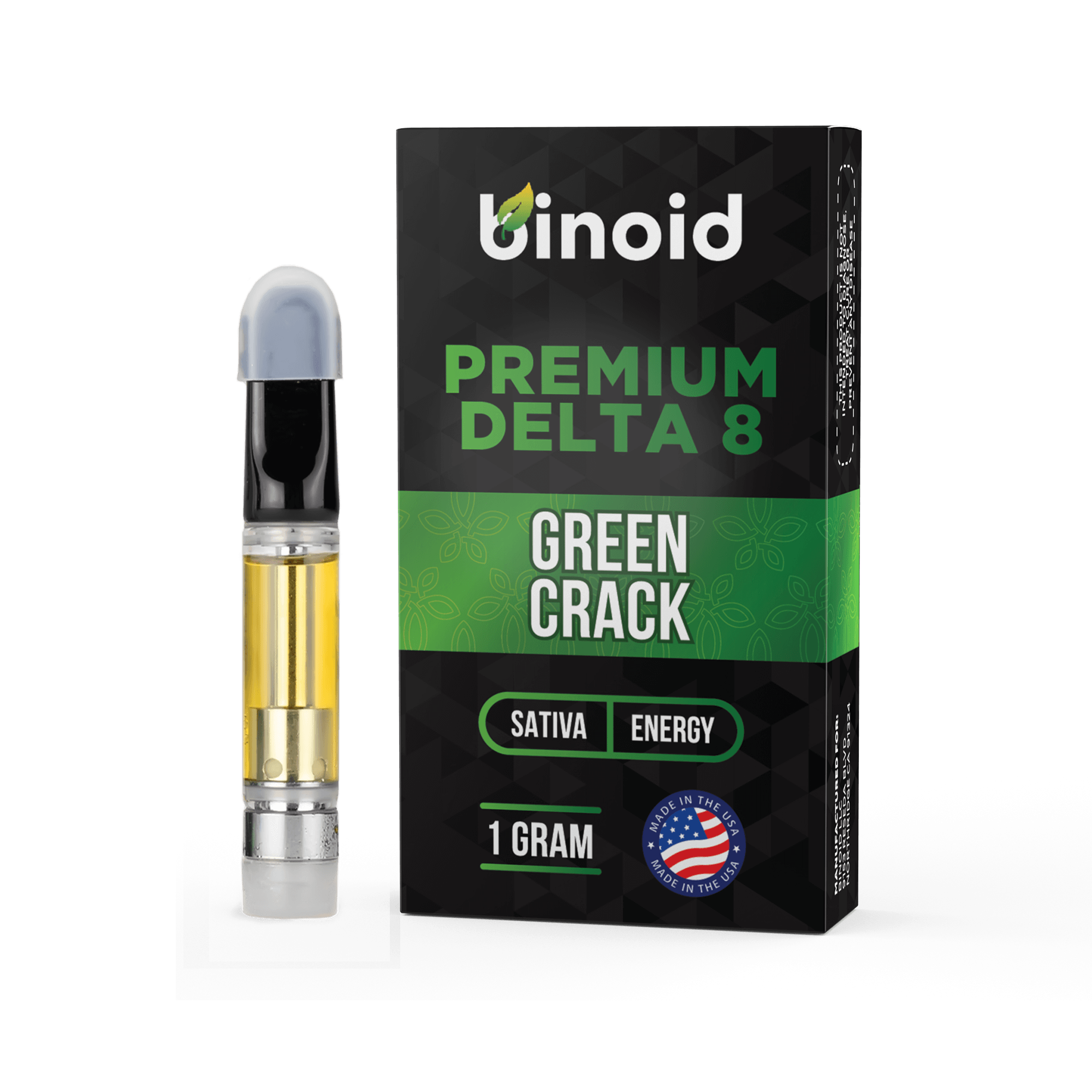 Delta 8 THC Vape Cartridge – Green Crack 