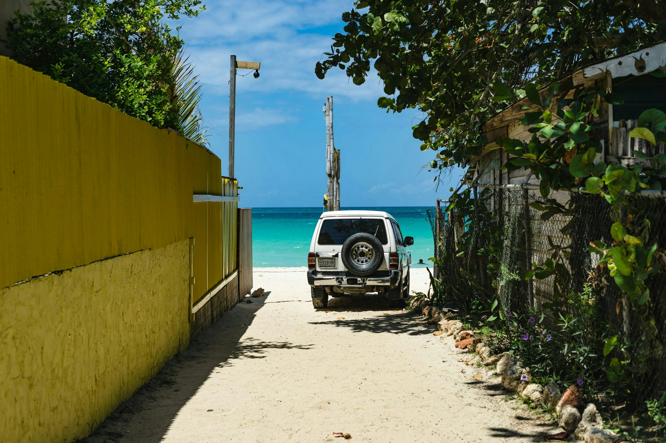 eautiful shoreline in Negril, Jamaica, known for its tropical scenery