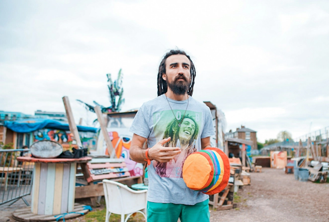 A visitor exploring Negril while researching where to buy weed in Negril, Jamaica.