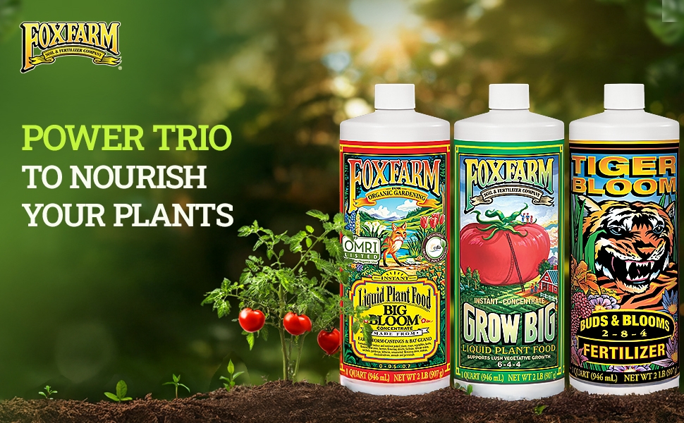 FoxFarm Soil Liquid Trio Pack