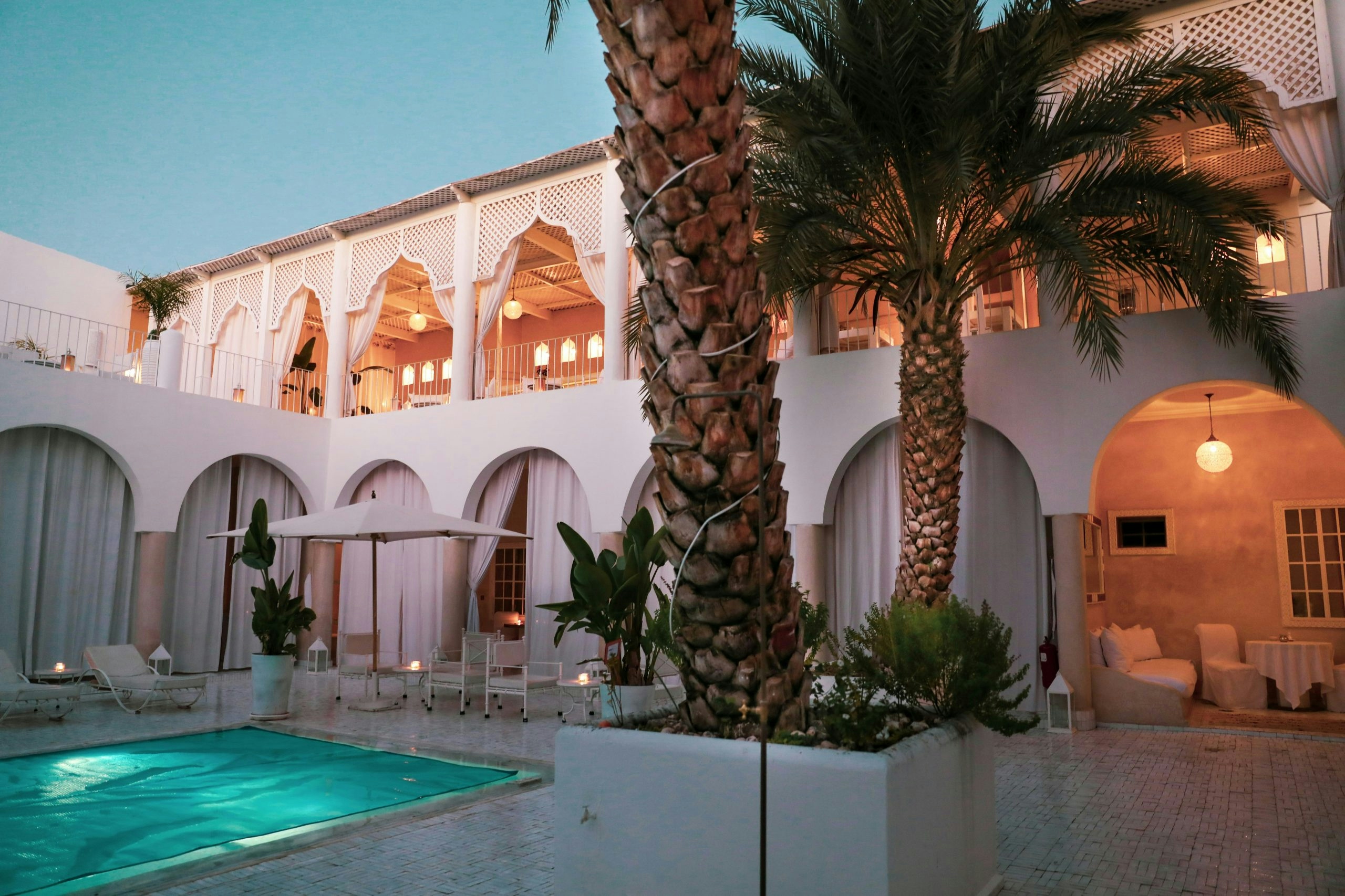 Elegant riad-style luxury hotel in Marrakech