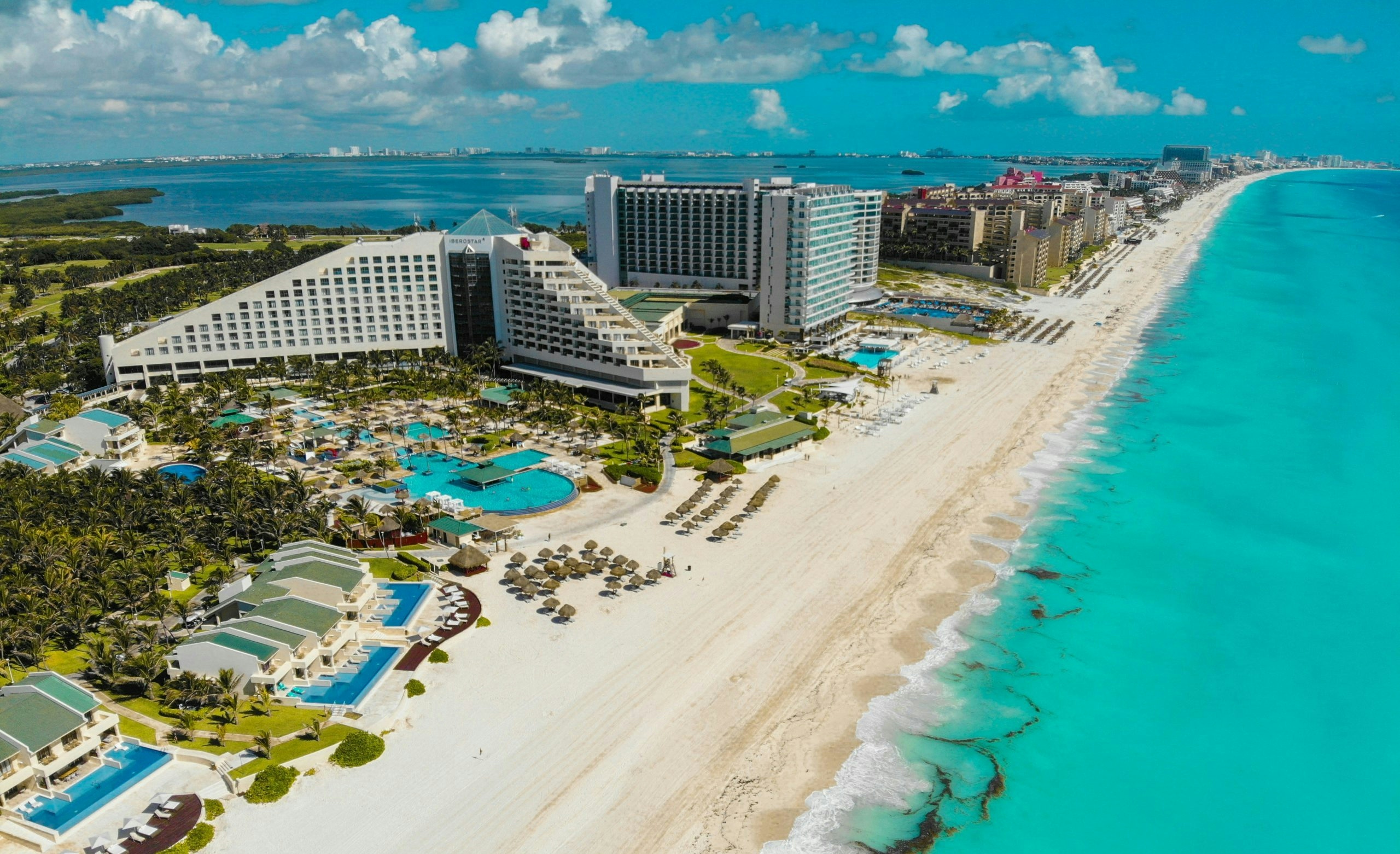 Luxury beachfront hotel in Cancun's Hotel Zone