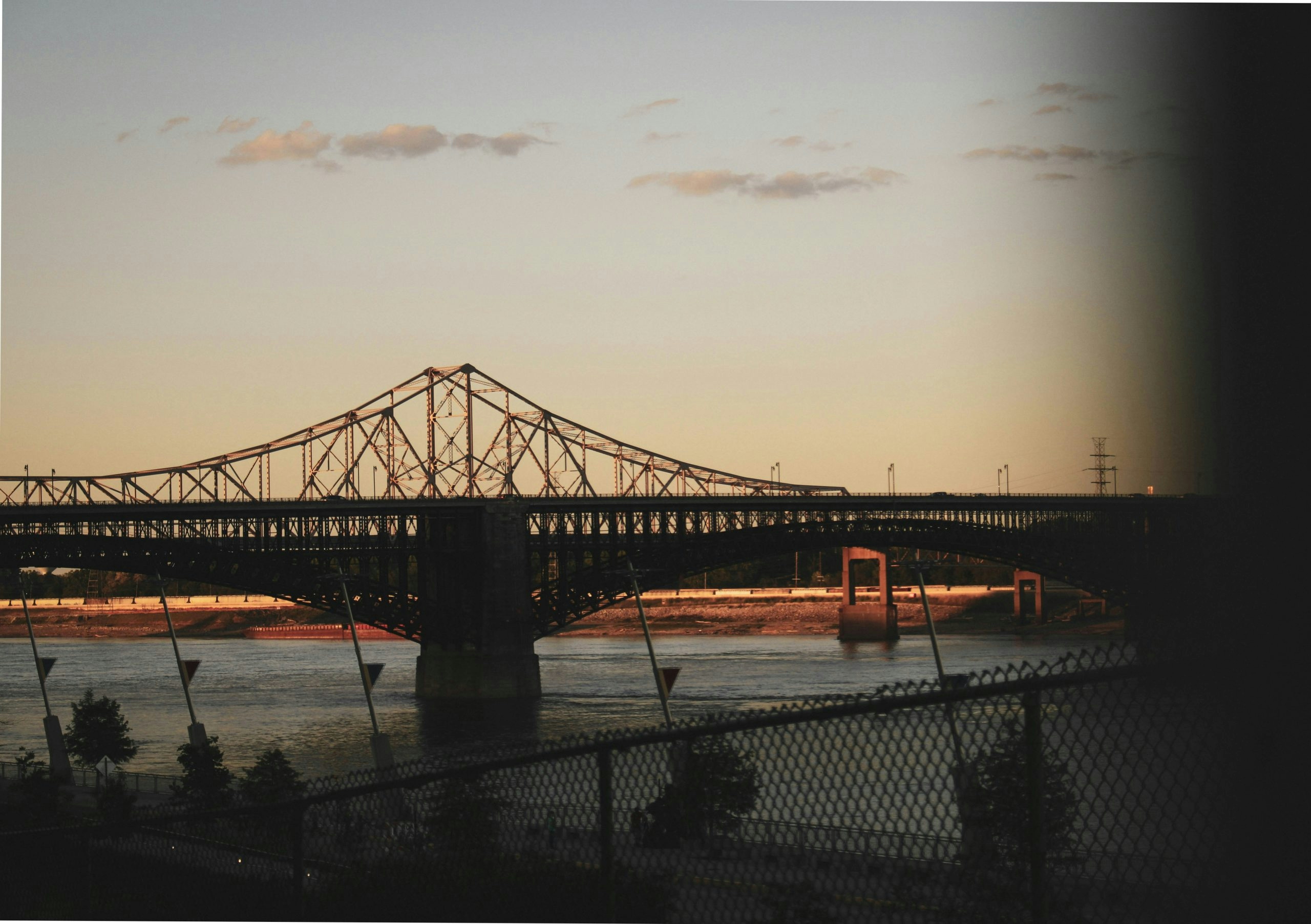 Scenic view of the Mississippi River