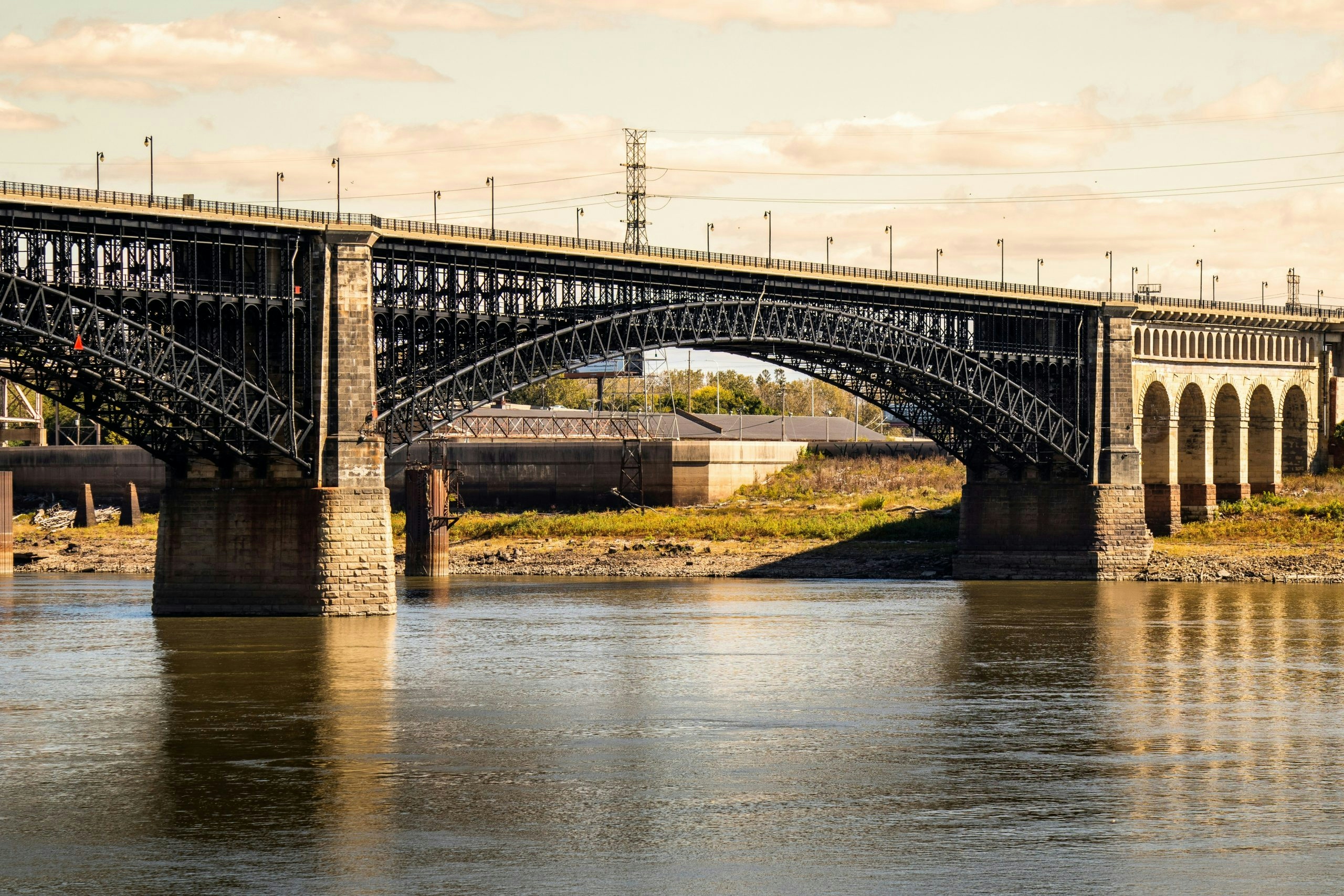 view of the Mississippi River