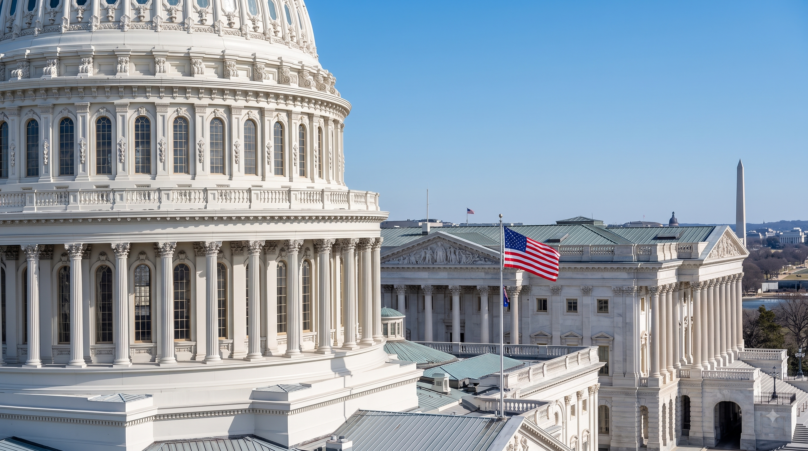 U.S. Capitol dome representing the legislative branch of the United States government