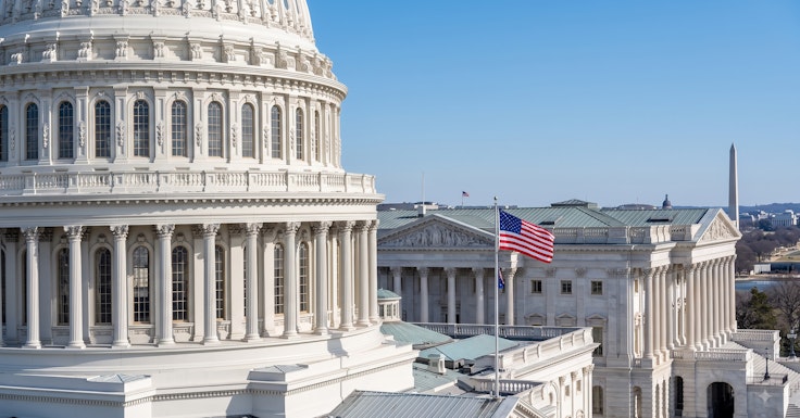 U.S. Capitol dome representing the legislative branch of the United States government