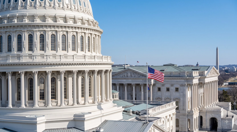 U.S. Capitol dome representing the legislative branch of the United States government