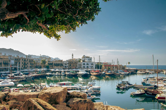 Scenic coastal landscape in Cyprus with turquoise waters