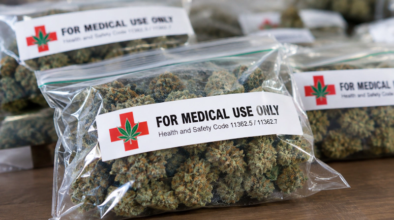 cannabis bag for medical use only