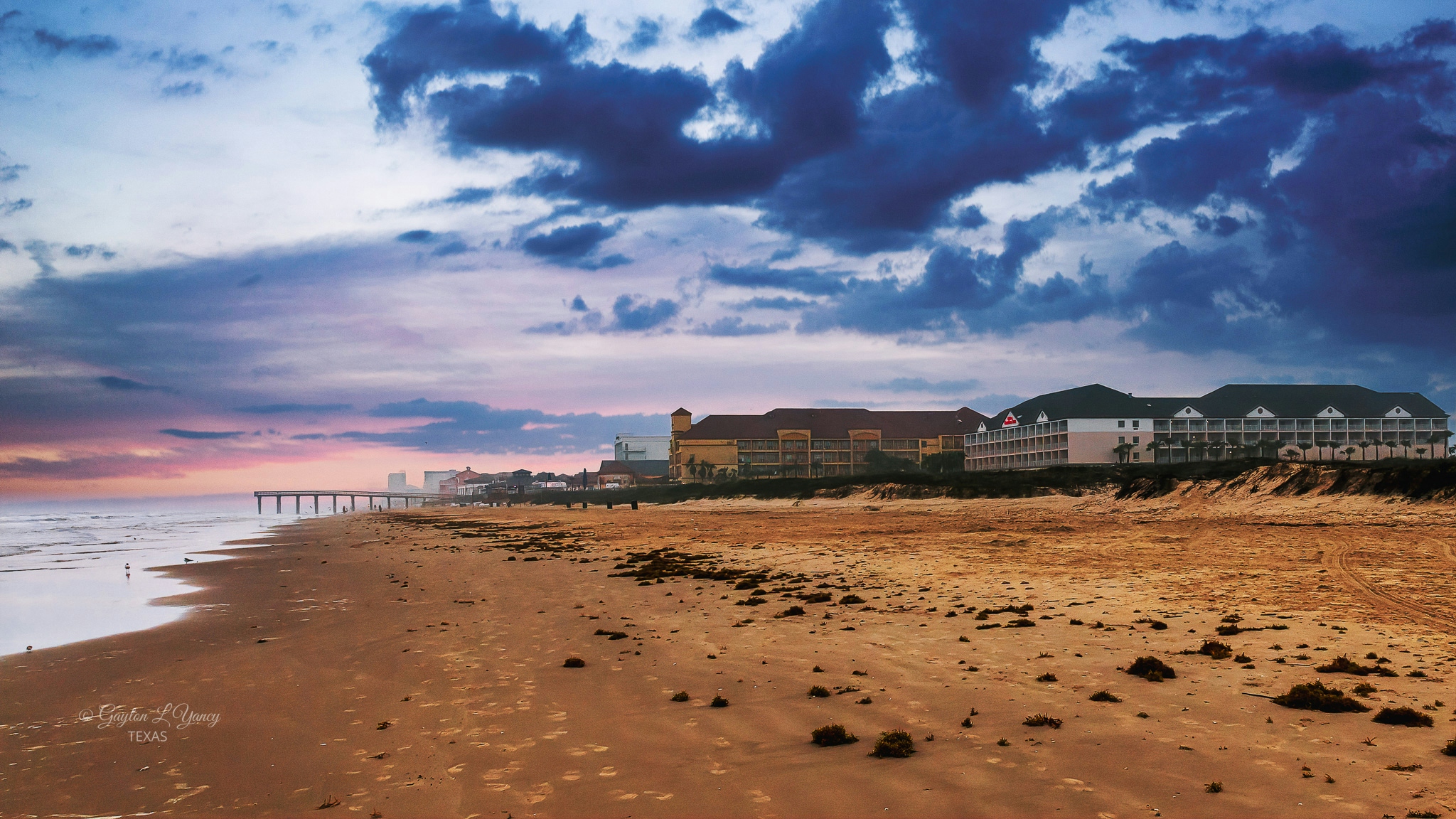 beach at south padre island