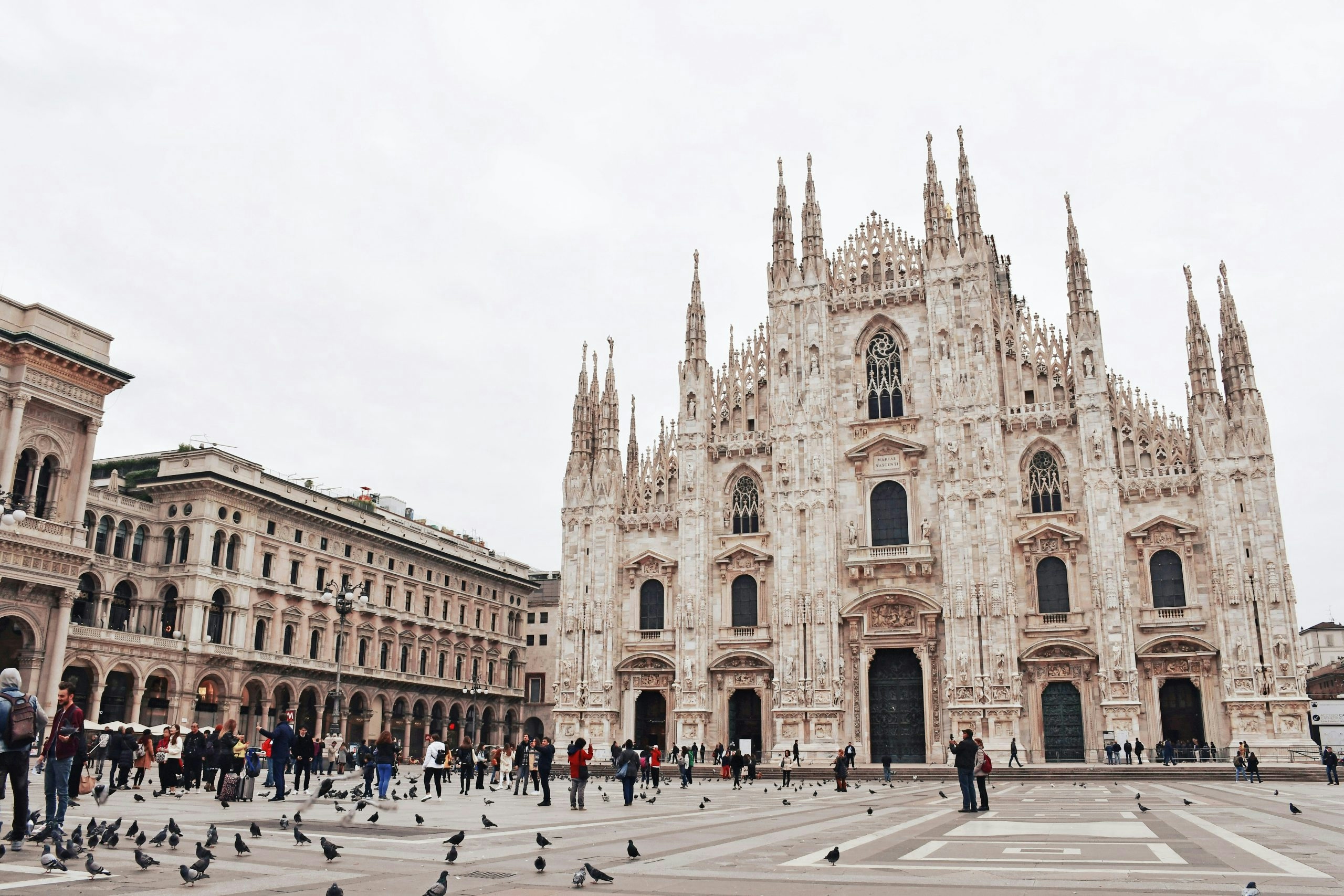 Duomo di Milano, in the heart of Milan, Italy