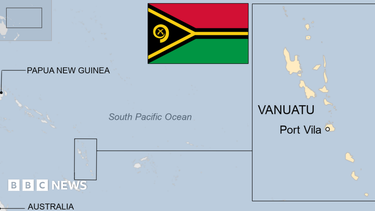 vanuatu map