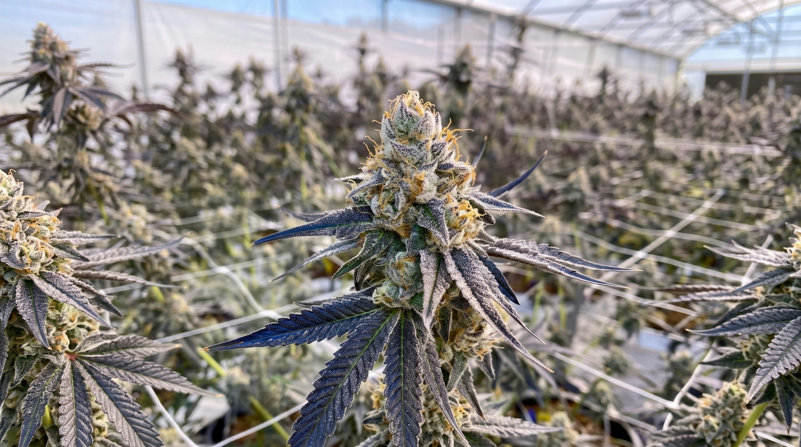 homegrown cannabis plants
