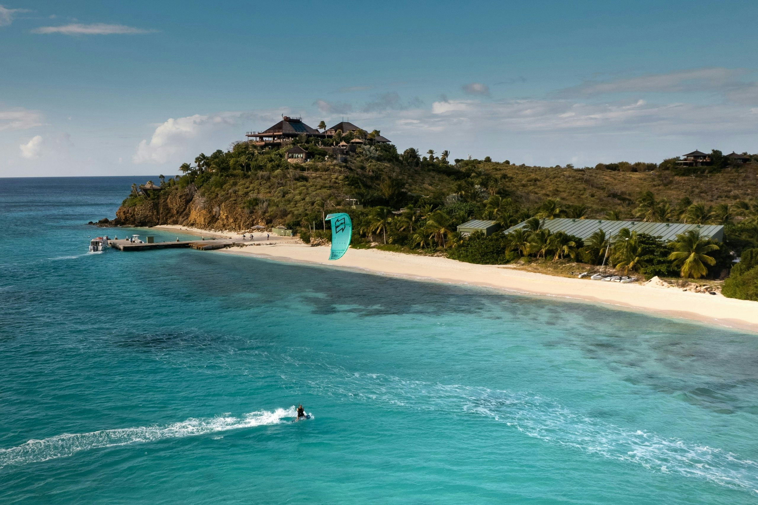 Scenic beaches in the British Virgin Islands