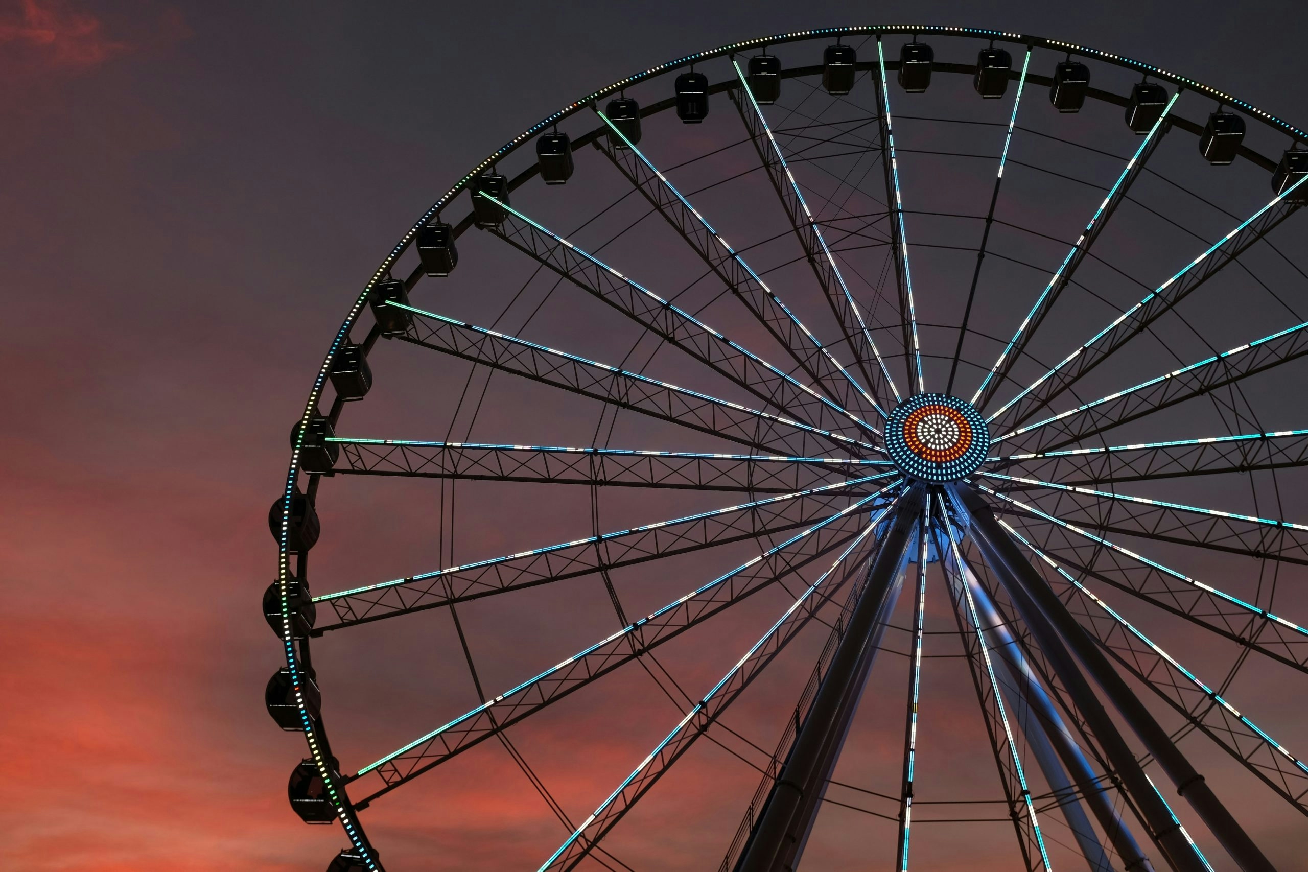 Ferris wheel in Pigeon Forge, Tennessee