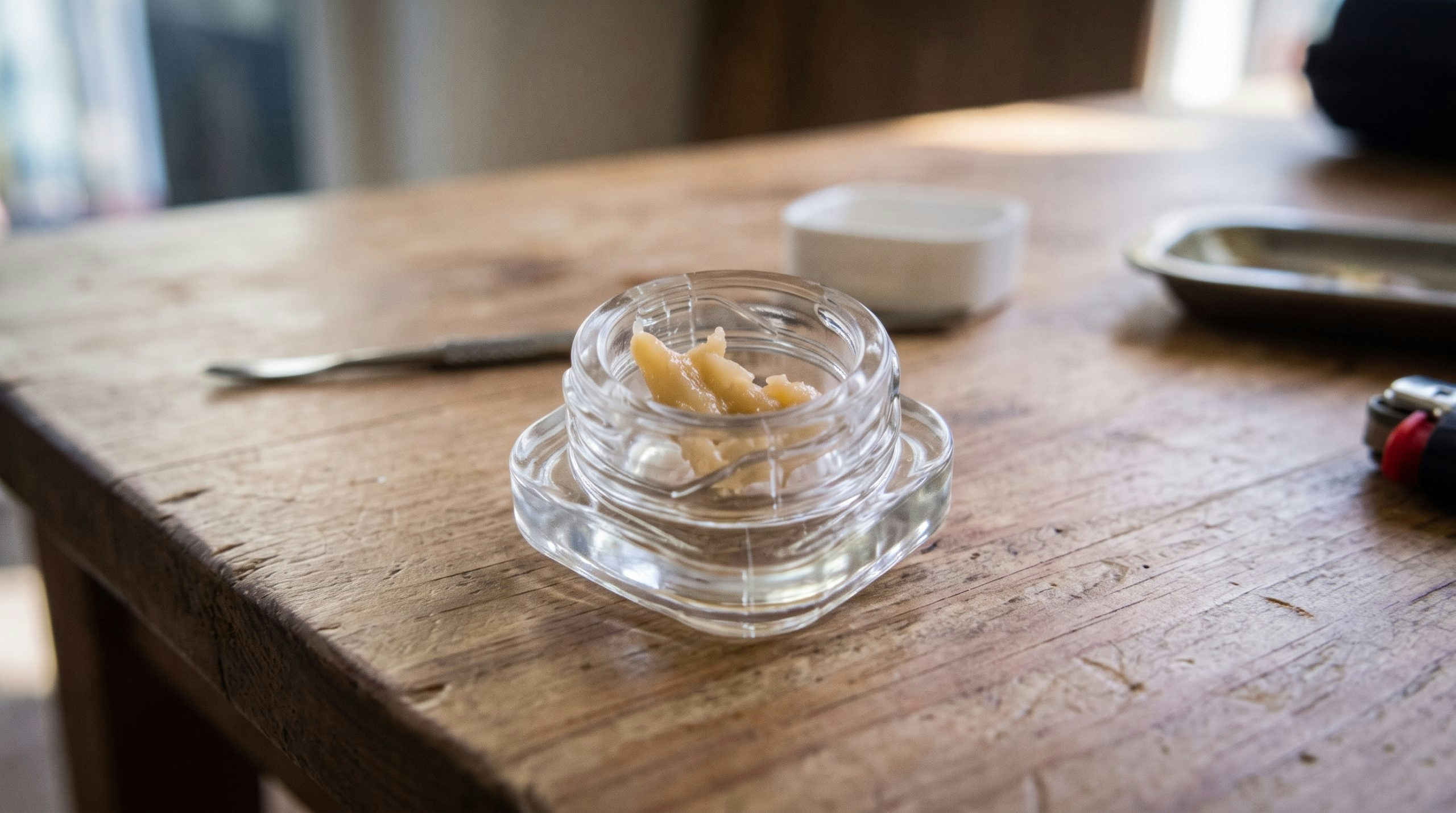 live rosin on top of a table