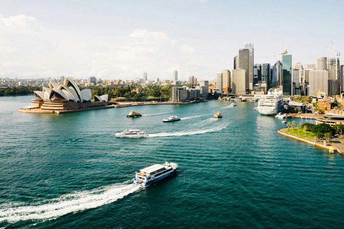 coastal view of sydney