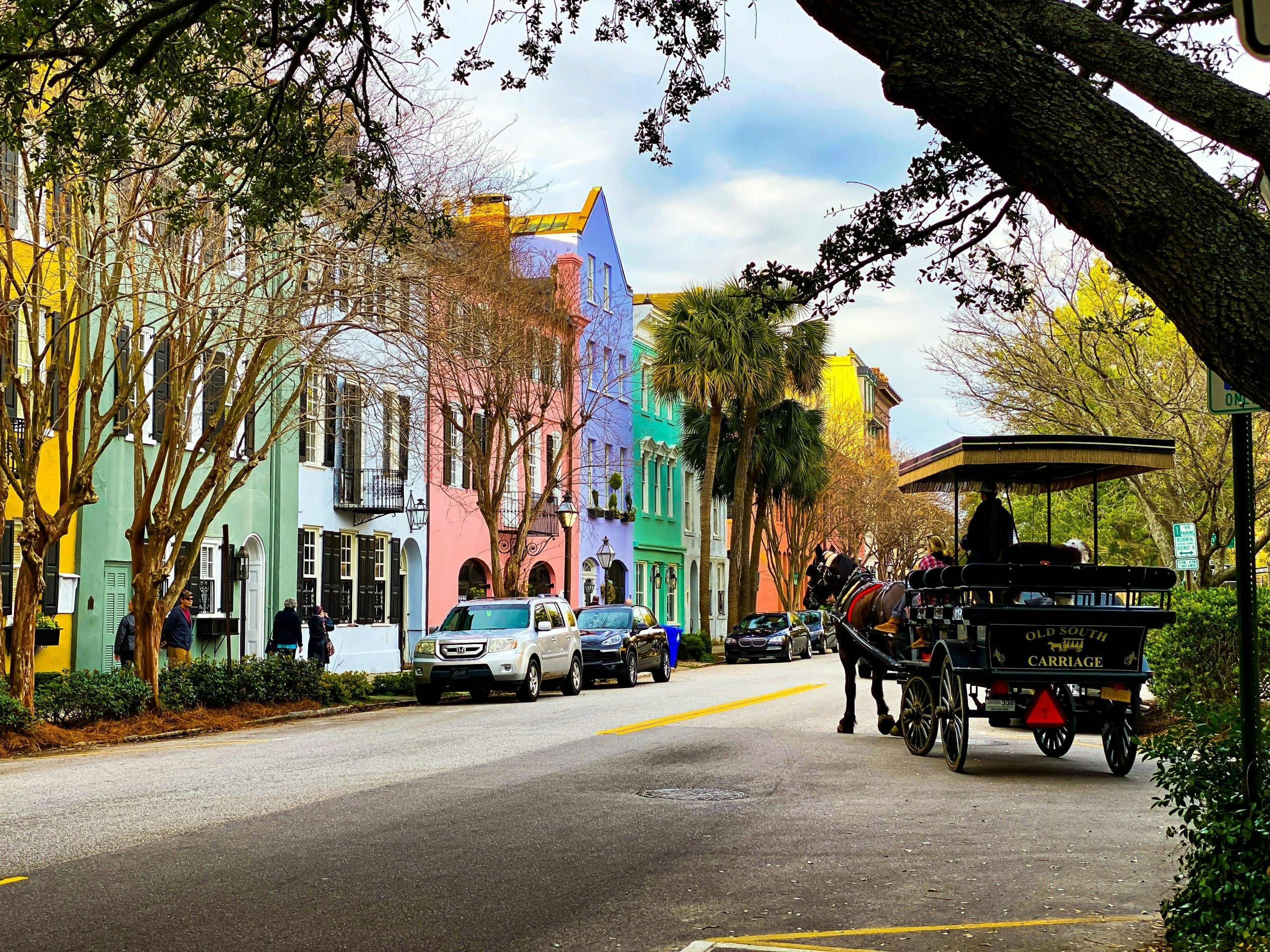 traditional street in south carolina